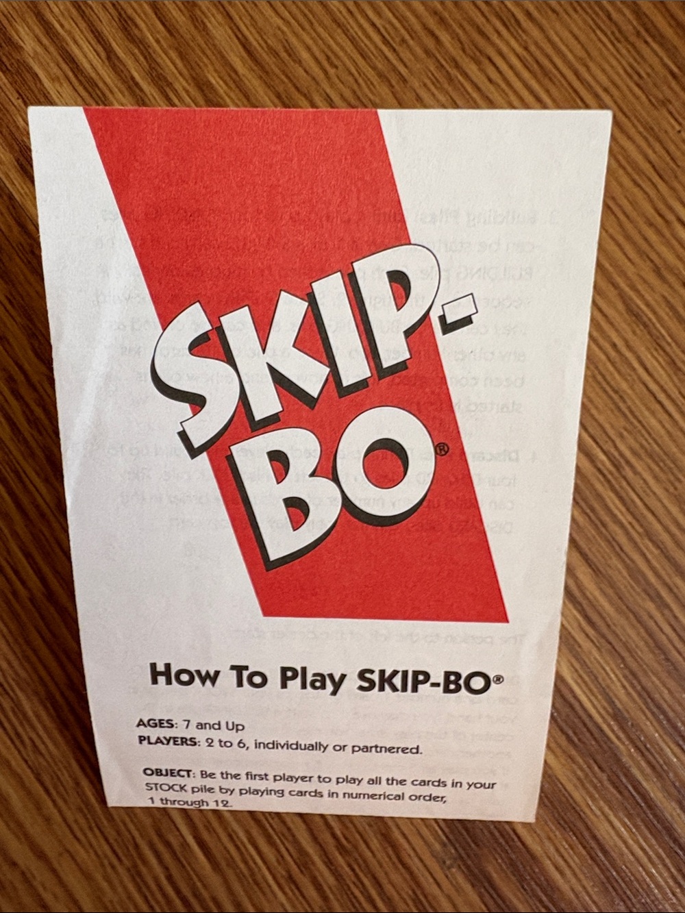 Skip-Bo Card Game - Picture 4 of 6